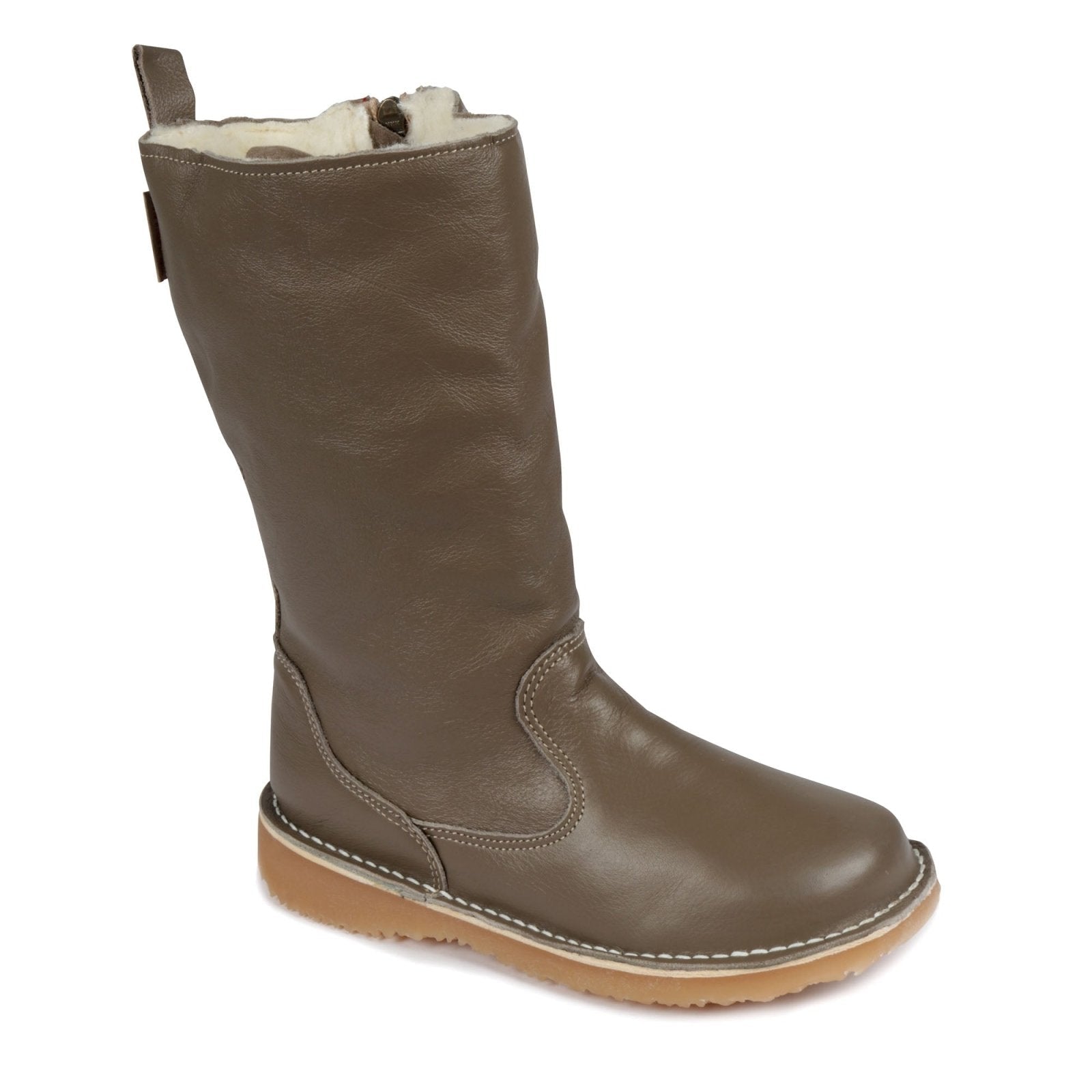 Eskimo 100% wool - lined ladies premium leather boot - Freestyle SA Proudly local leather boots veldskoens vellies leather shoes suede veldskoens