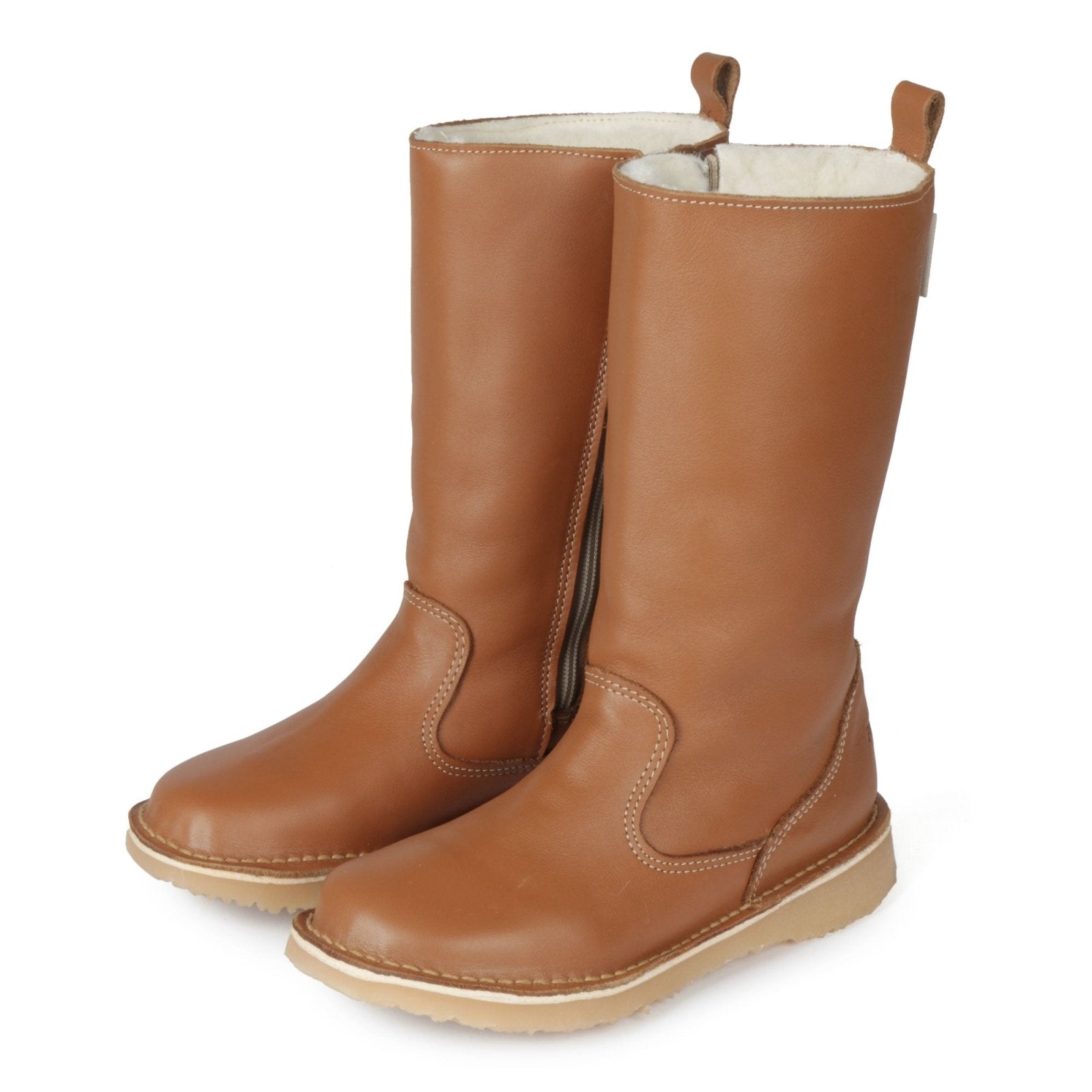 Eskimo 100% wool - lined ladies premium leather boot - Freestyle SA Proudly local leather boots veldskoens vellies leather shoes suede veldskoens