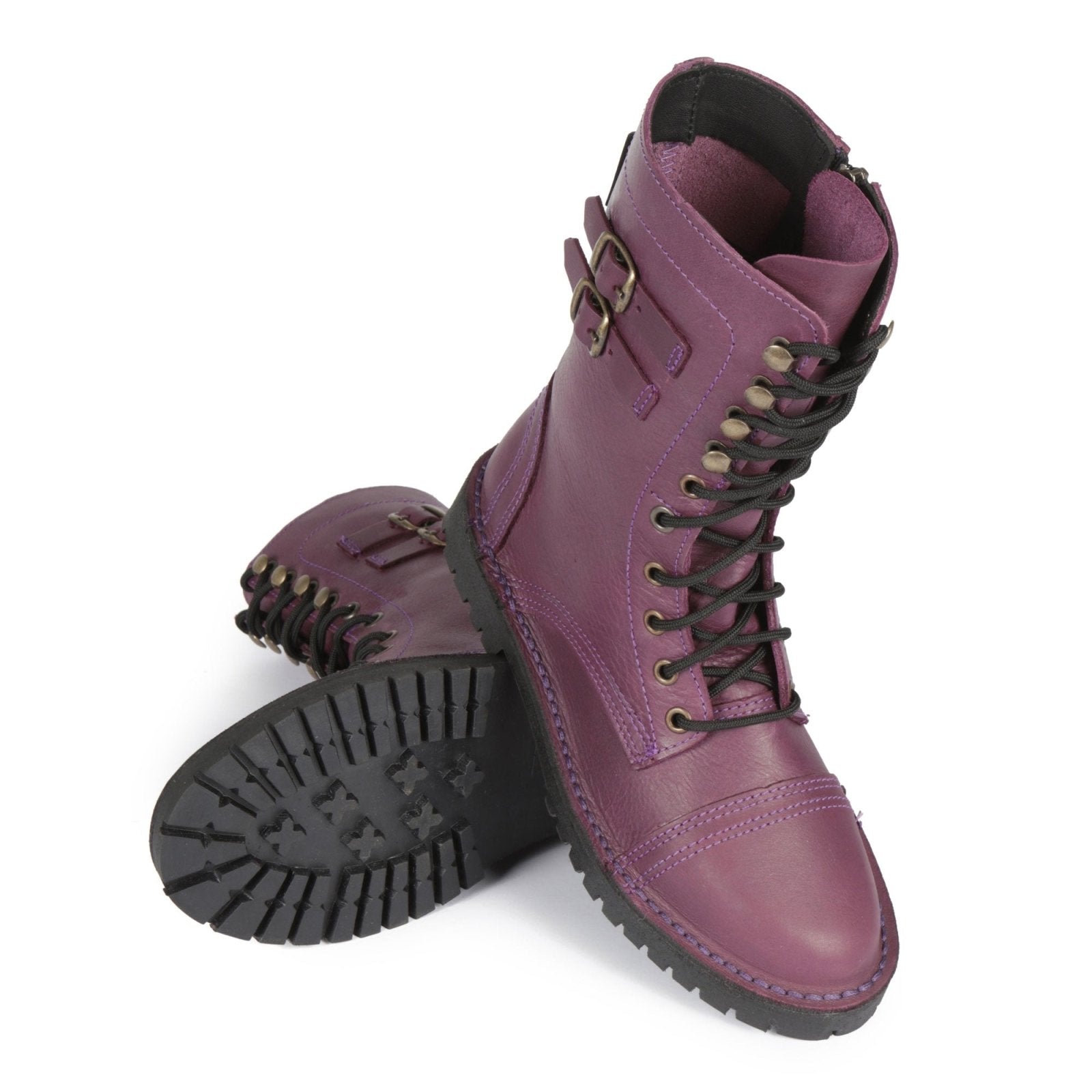 Freestyle Army Ladies Premium Leather Boot - Freestyle SA Proudly local leather boots veldskoens vellies leather shoes suede veldskoens