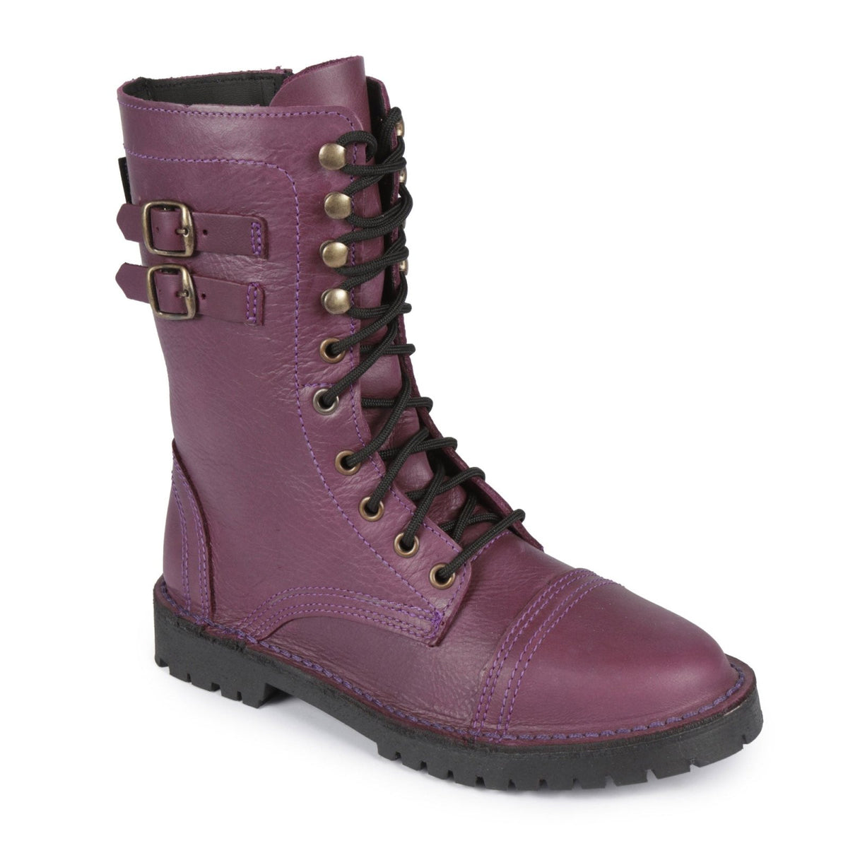 Freestyle Army Ladies Premium Leather Boot - Freestyle SA Proudly local leather boots veldskoens vellies leather shoes suede veldskoens
