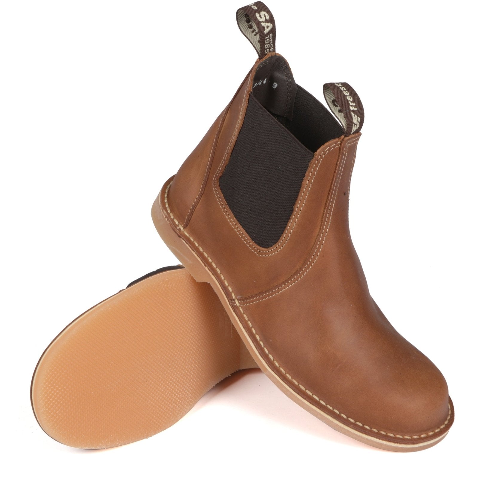 Karoo Lite Men's Premium Leather Boot - Freestyle SA Proudly local leather boots veldskoens vellies leather shoes suede veldskoens