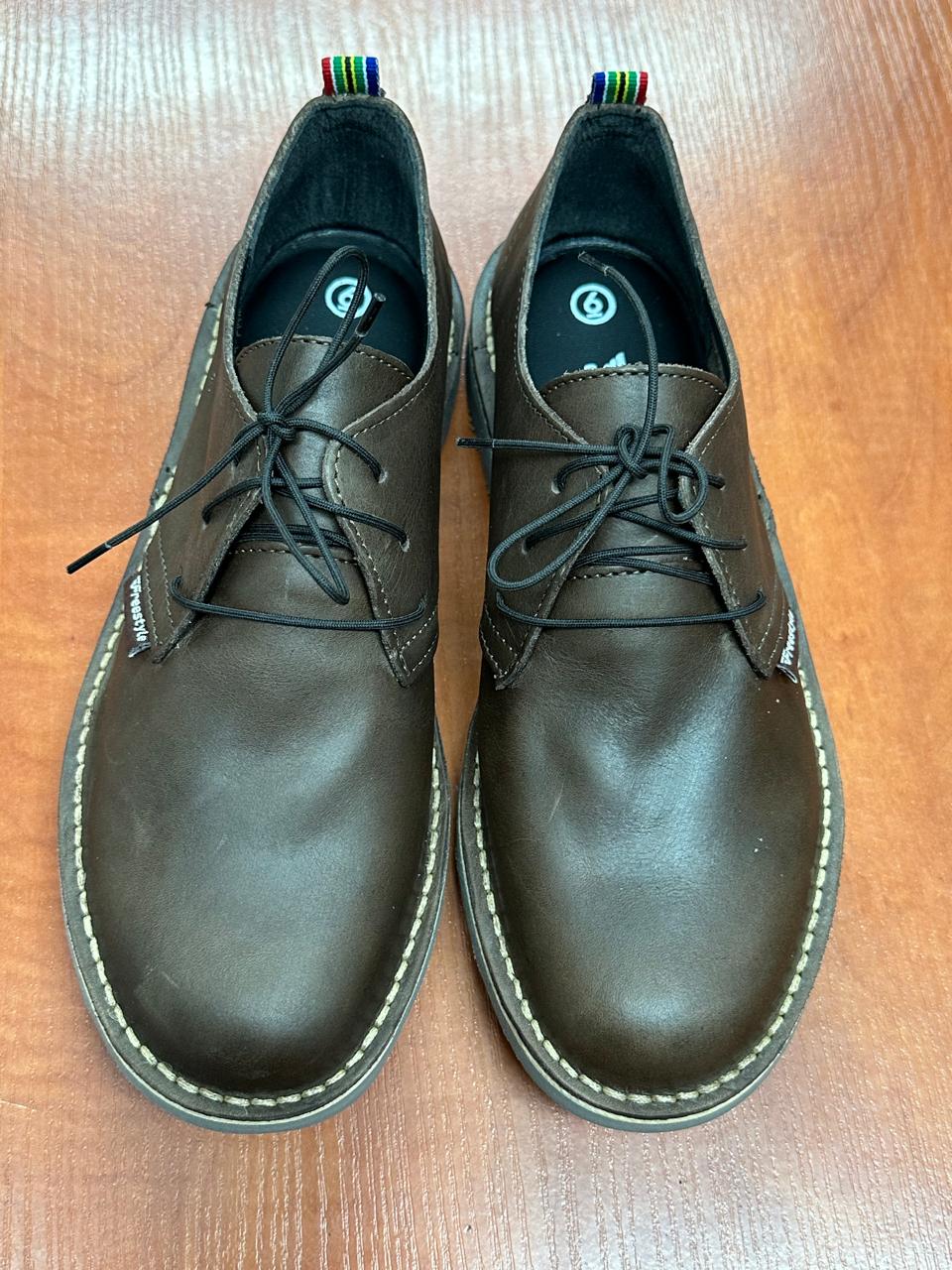 Rambler premium leather men's veldskoen shoe - Freestyle SA Proudly local leather boots veldskoens vellies leather shoes suede veldskoens