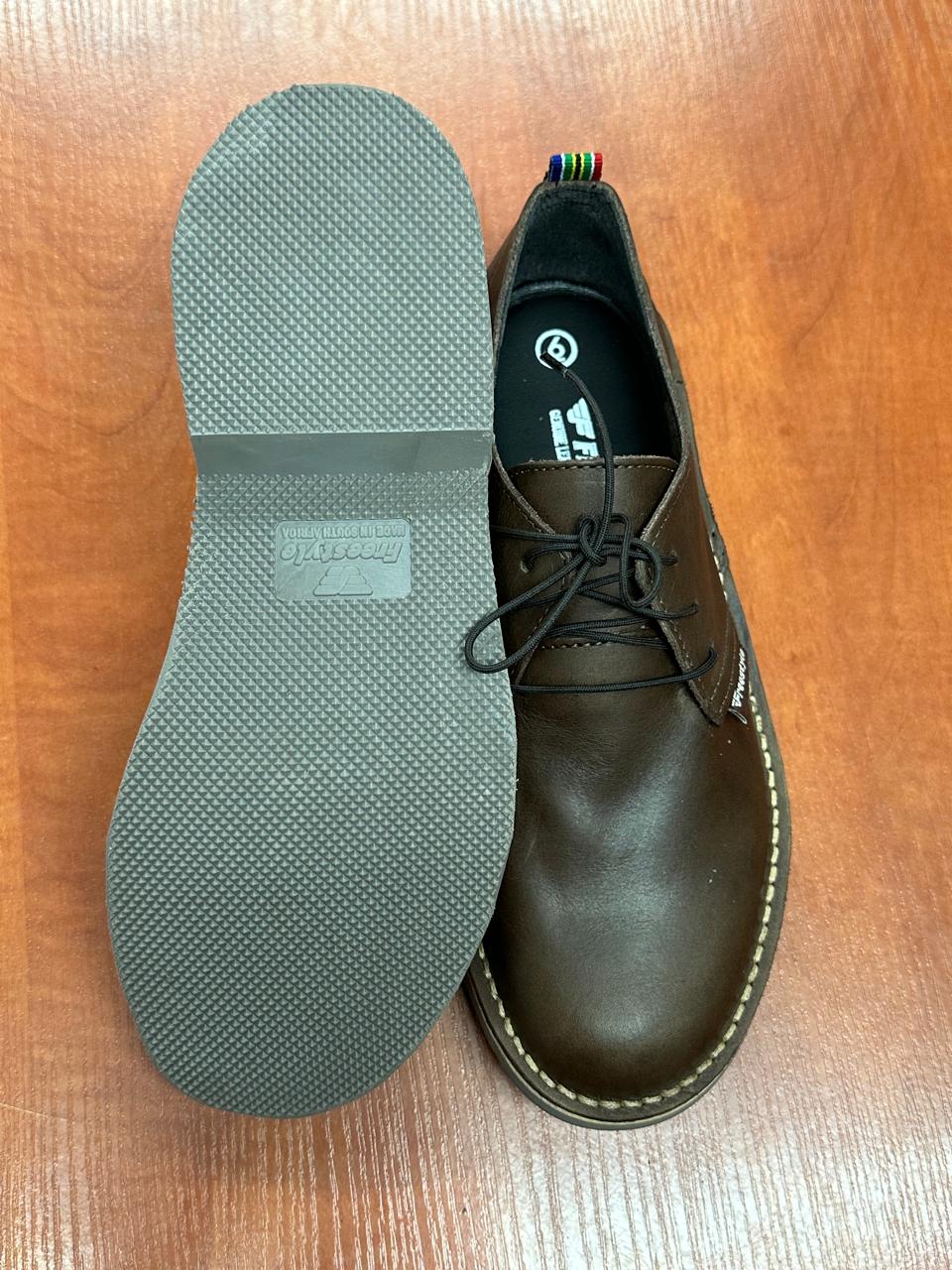 Rambler premium leather men's veldskoen shoe - Freestyle SA Proudly local leather boots veldskoens vellies leather shoes suede veldskoens