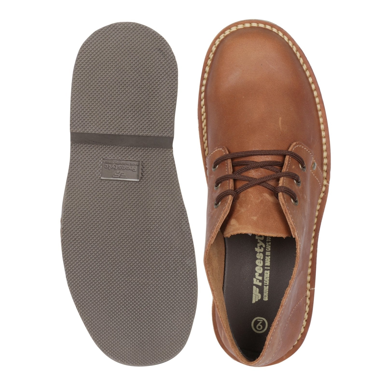 Stefan Men's Soft Premium Leather Vellie - Freestyle SA Proudly local vellies leather boots veldskoens vellies leather shoes suede veldskoens