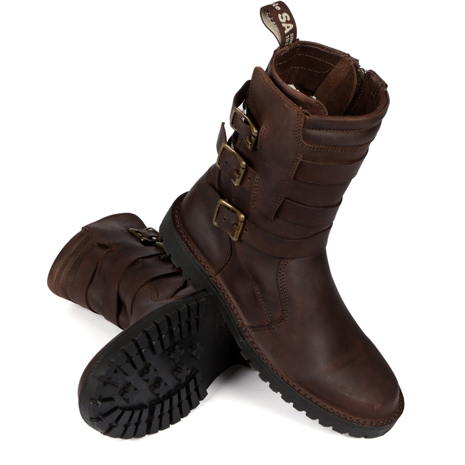 Stormrider Ladies Premium Leather Boot - Freestyle SA Proudly local leather boots veldskoens vellies leather shoes suede veldskoens