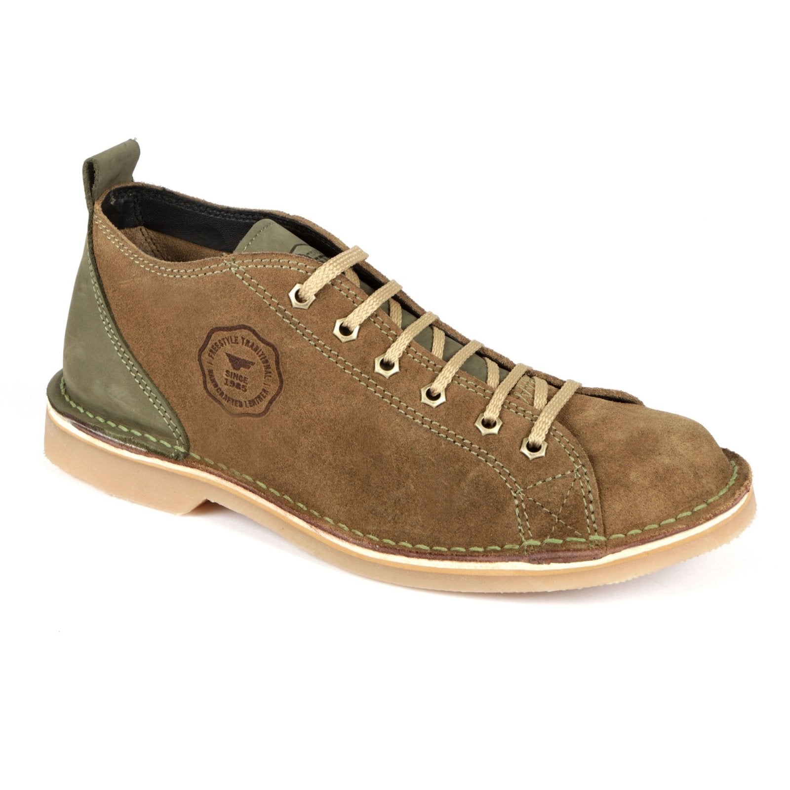 Alexander Premium Suede leather Takkie Veldskoen - Freestyle SA Proudly local leather boots veldskoens vellies leather shoes suede veldskoens