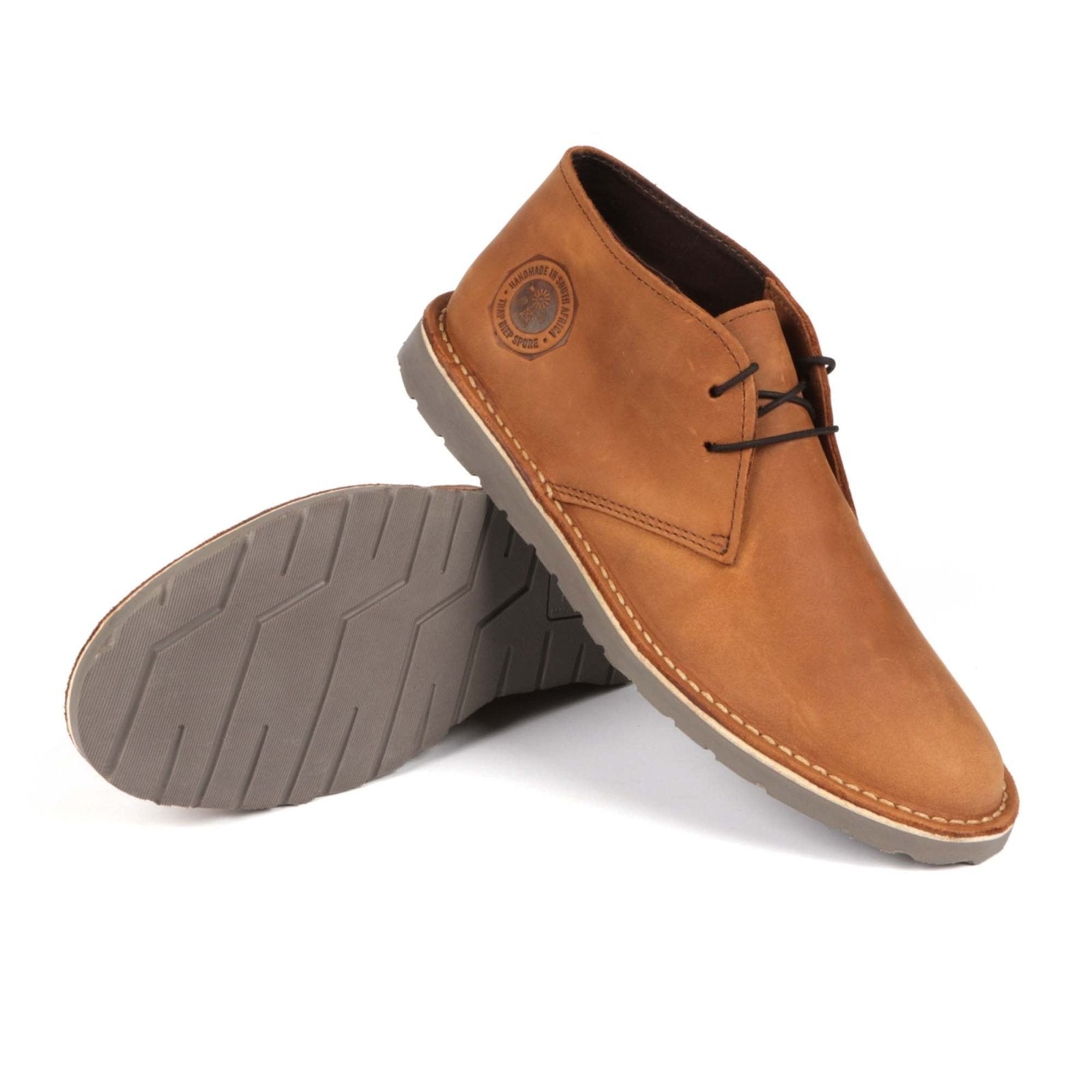 Freestyle Lansdowne Gevaarlike Leather Veldskoen - Crazyhorse Mocca - Freestyle SA Proudly local vellies leather boots veldskoens vellies leather shoes suede veldskoens