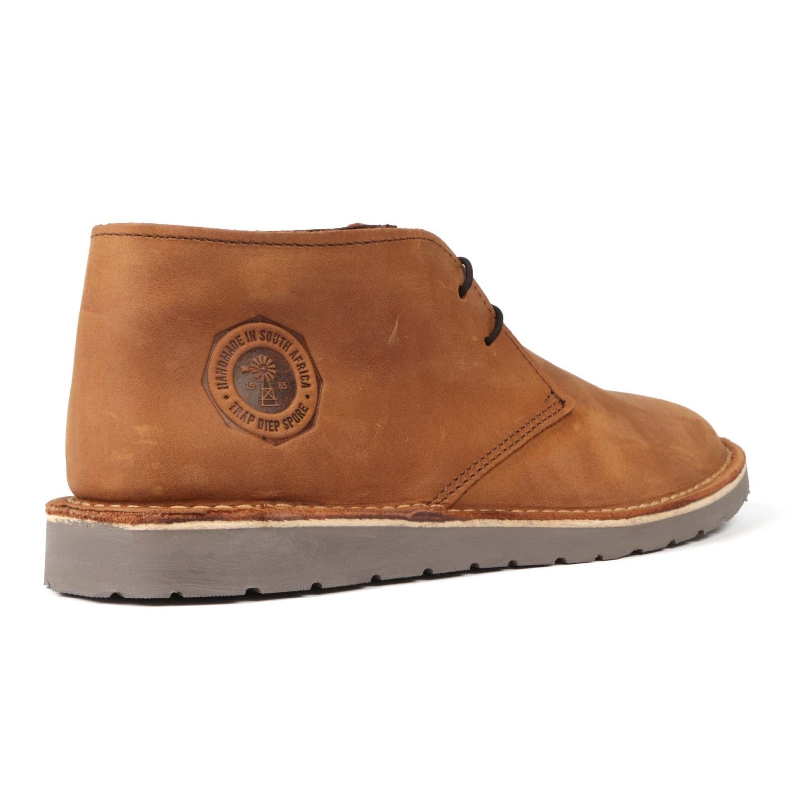 Freestyle Lansdowne Gevaarlike Leather Veldskoen - Crazyhorse Mocca - Freestyle SA Proudly local vellies leather boots veldskoens vellies leather shoes suede veldskoens