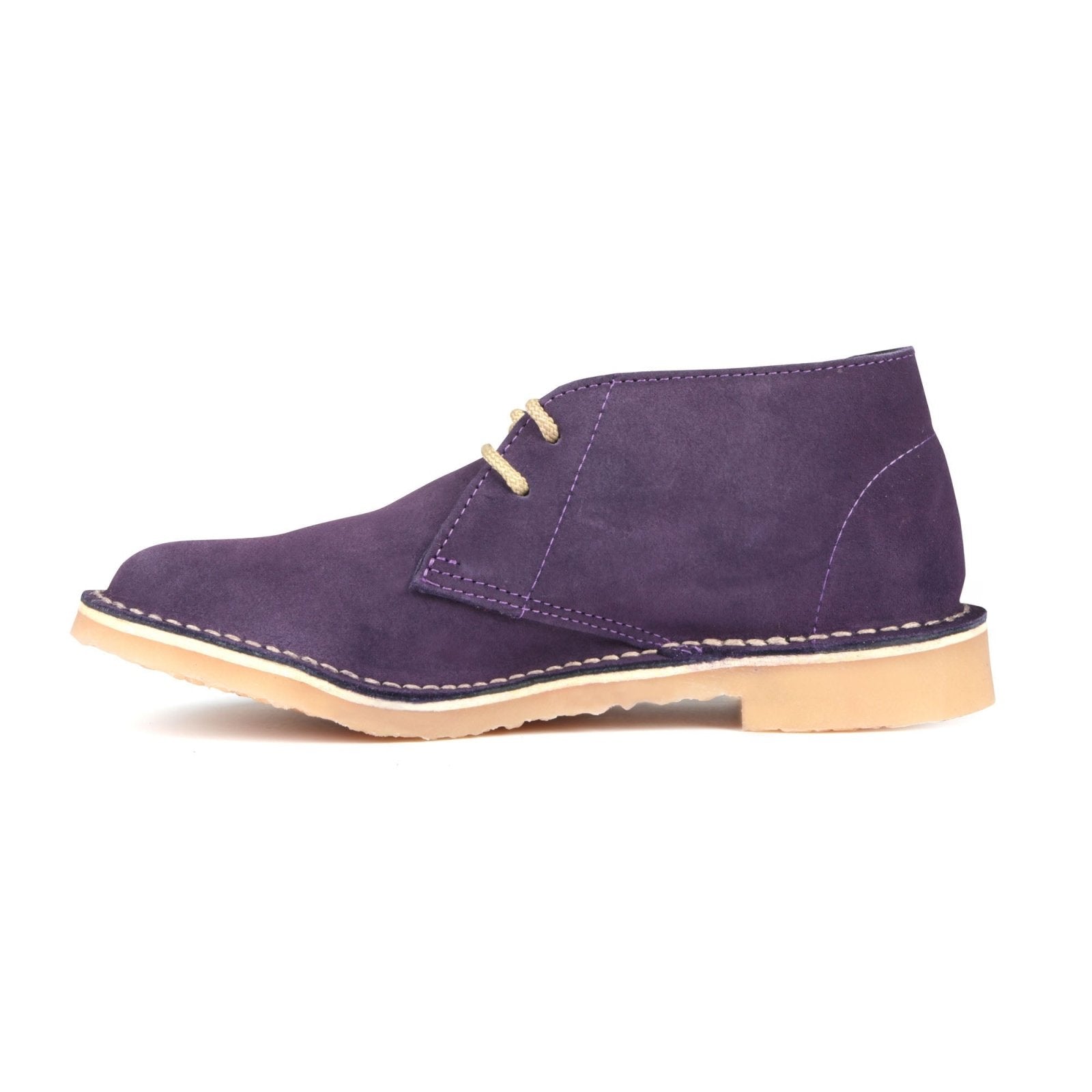 Hunter Vellie Unisex Premium Suede - Purple - Freestyle SA Proudly local vellies leather boots veldskoens vellies leather shoes suede veldskoens