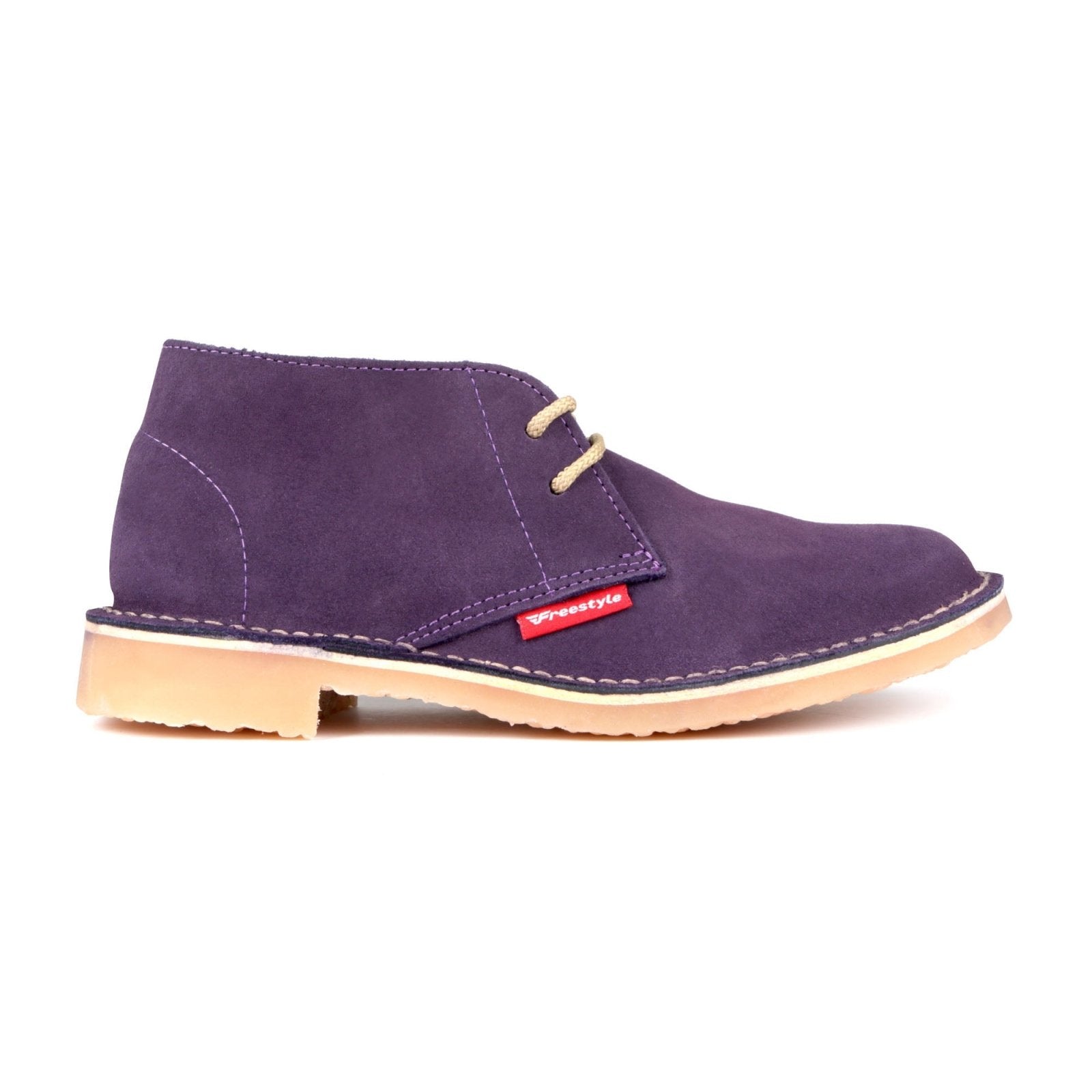 Hunter Vellie Unisex Premium Suede - Purple - Freestyle SA Proudly local vellies leather boots veldskoens vellies leather shoes suede veldskoens