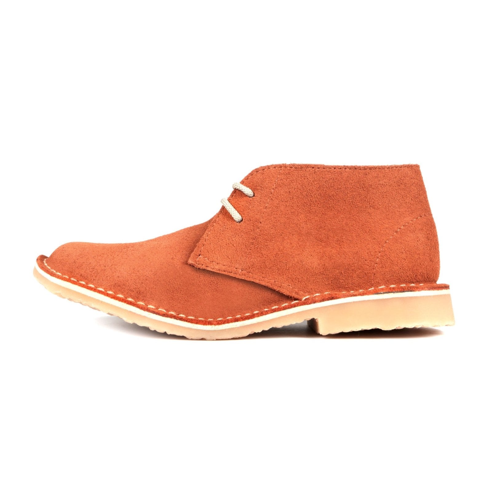 Hunter Vellie Unisex Premium Suede Veldskoen - Bright Orange - Freestyle SA Proudly local leather boots veldskoens vellies leather shoes suede veldskoens