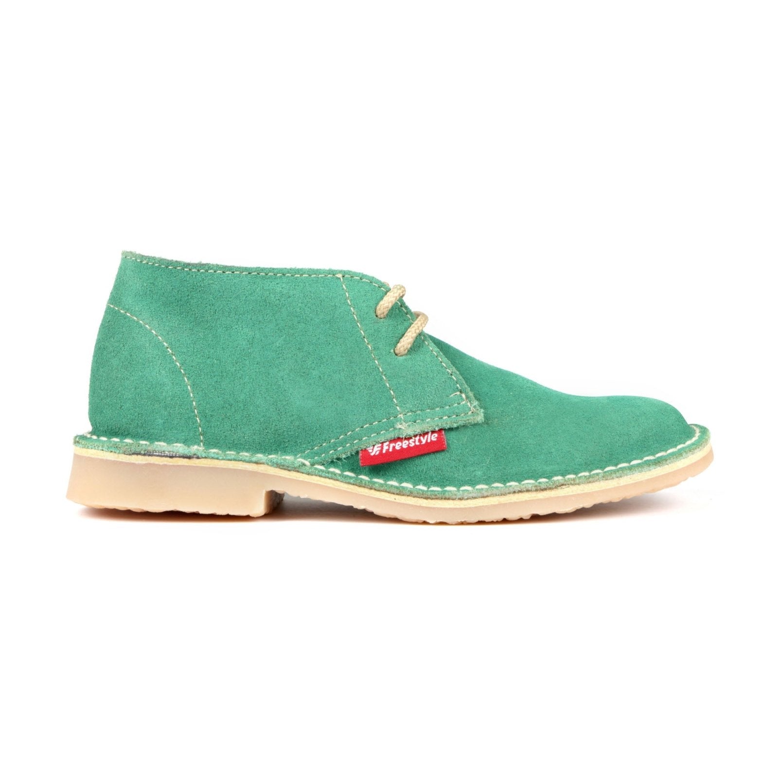 Hunter Vellie Unisex Premium Suede Veldskoen - Green - Freestyle SA Proudly local vellies leather boots veldskoens vellies leather shoes suede veldskoens