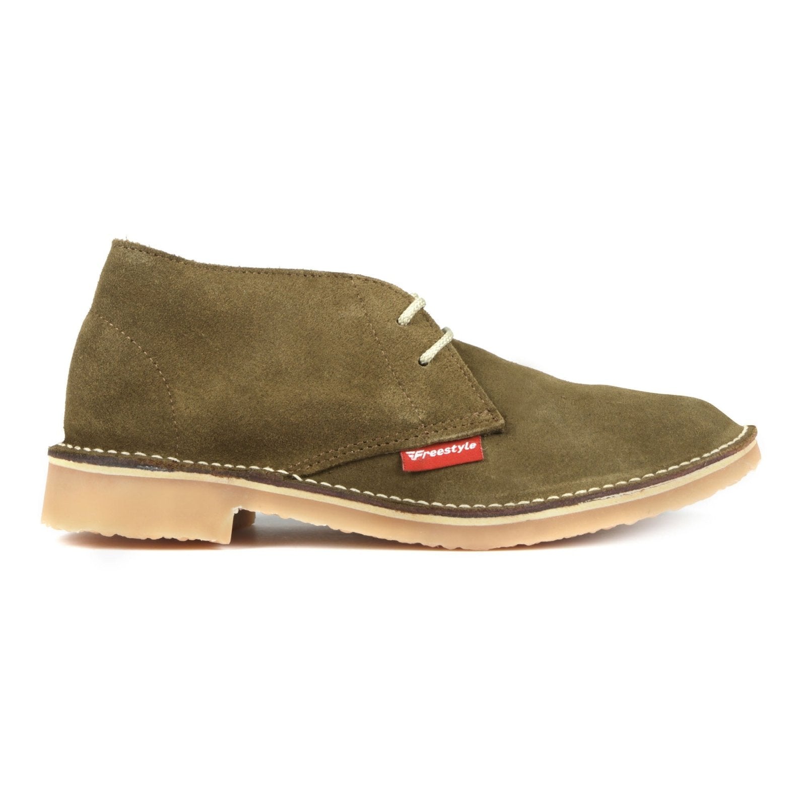 Hunter Vellie Unisex Premium Suede Veldskoen - Olive - Freestyle SA Proudly local vellies leather boots veldskoens vellies leather shoes suede veldskoens