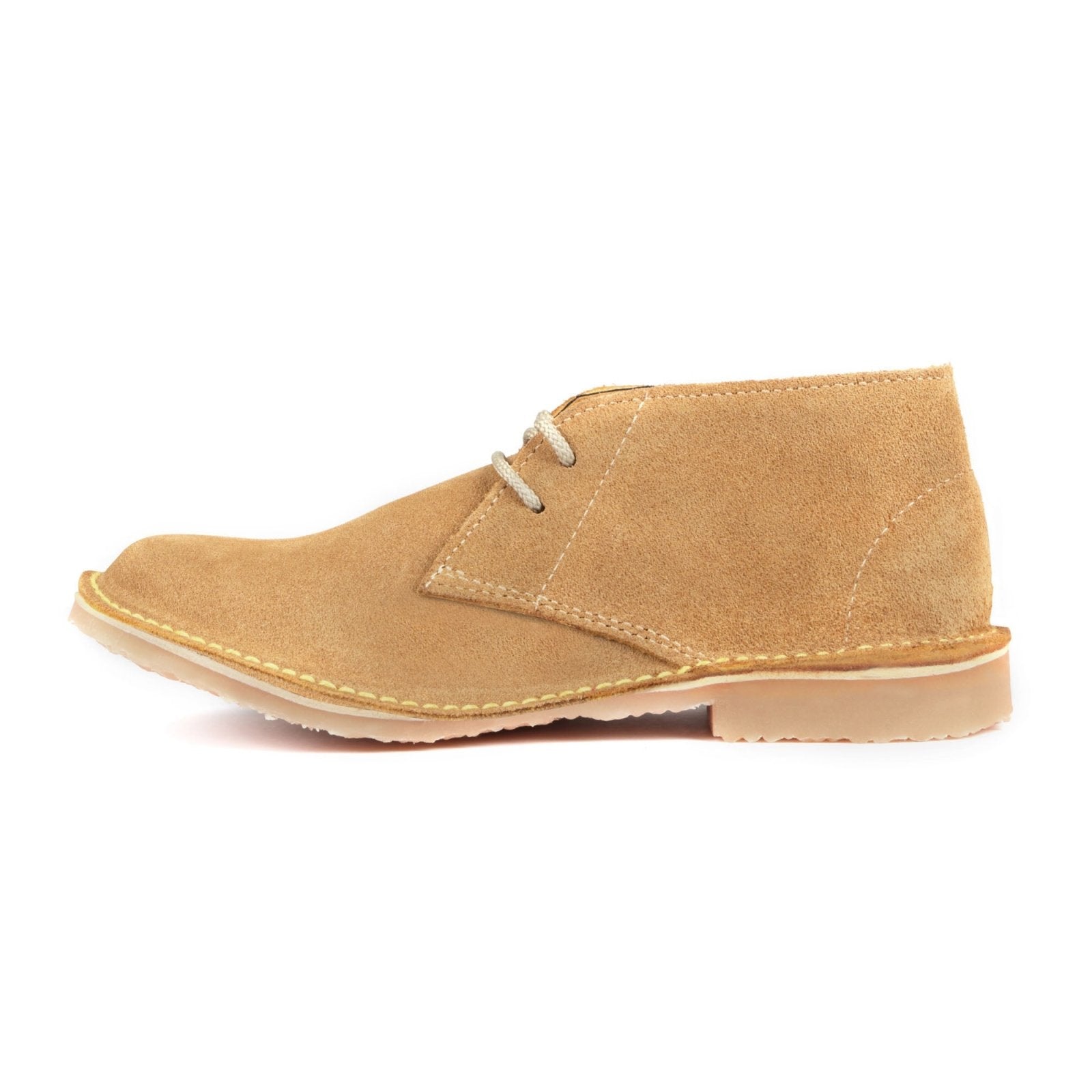 Hunter Vellie Unisex Premium Suede Veldskoen - Yellow - Freestyle SA Proudly local vellies leather boots veldskoens vellies leather shoes suede veldskoens