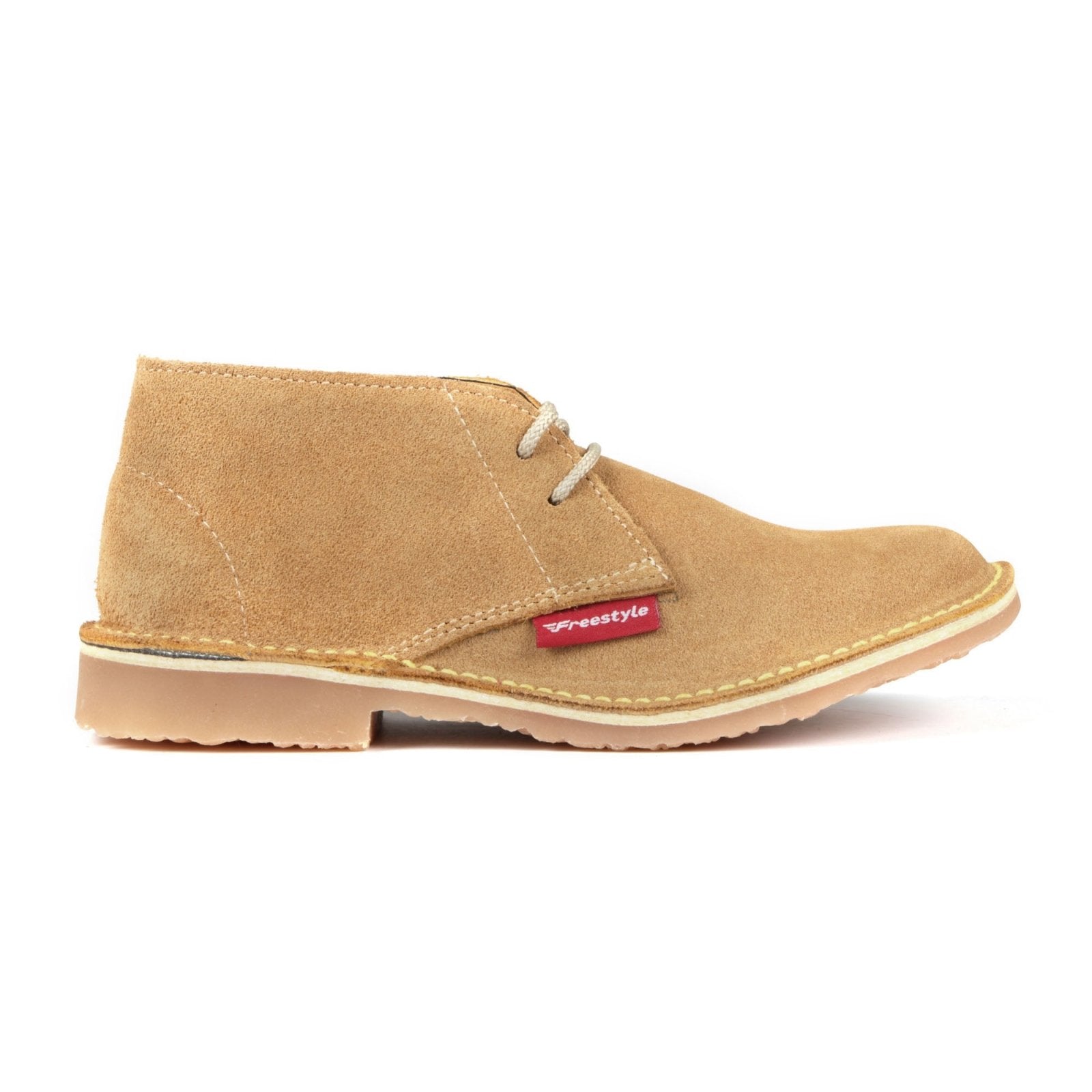 Hunter Vellie Unisex Premium Suede Veldskoen - Yellow - Freestyle SA Proudly local vellies leather boots veldskoens vellies leather shoes suede veldskoens