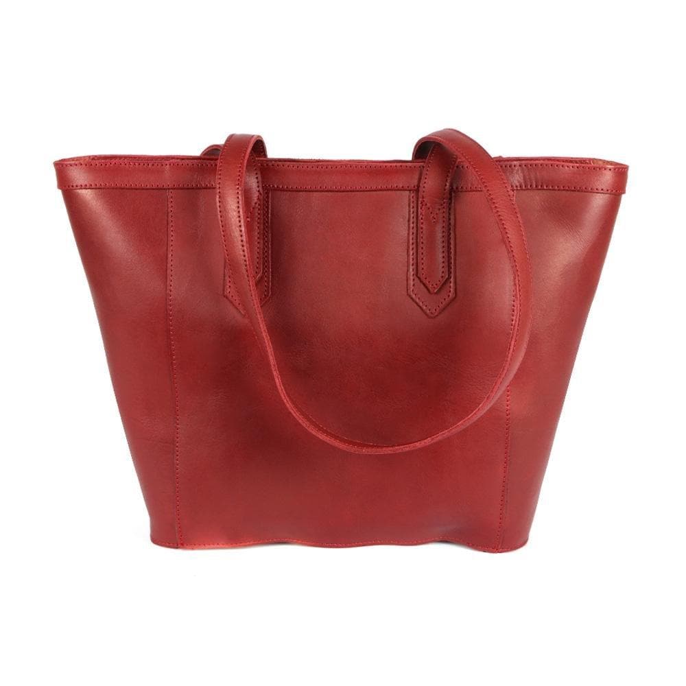 Ladies leather hot sale shopper bags